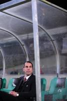 Fussball DFB Pokal : Enttaeuschung  Trainer Markus Babbel (VfB Stuttgart)