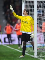 Fussball 1. Bundesliga : Torwart Rene Adler (Bayer 04 Leverkusen)