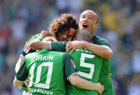 Fussball 1. Bundesliga Saison 2010/2011: Bremen - Dortmund