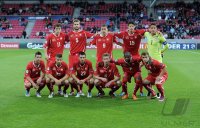 Fussball U21-EURO 2011 Halbfinale:  TEAMFOTO  Schweiz