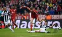 FUSSBALL INTERNATIONAL CHL VIERTELFINALE 12/13: FC Bayern Muenchen - Juventus Turin