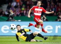 Fussball DFB Pokalfinale 2008: Borussia Dortmund - FC Bayern Muenchen