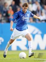 Fussball 1. Bundesliga: Bochum, BUTSCHER Einzelaktion