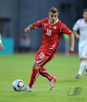 Fussball U21-EURO 2011 FINALE:   Xherdan Shaqiri (Schweiz)