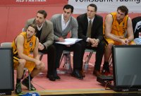 Basketball 1. Bundesliga 2012/2013:  Walter Tigers Tuebingen - Fraport Skyliners Frankfurt