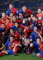 Fussball International Champions League FINALE 08/09  Barcelona - ManU)