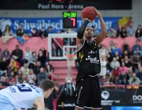 Basketball 1. Bundesliga 17/18 Hauptrunde: Walter Tigers Tuebingen - Eisbaeren Bremerhaven