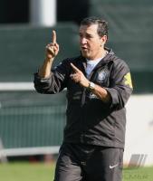 Fussball WM Training Brasilien