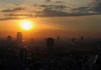 Fussball International  Club WM  Blick ueber Tokio vom obersten Aussichtspunkt des Tokio Tower