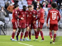 Fussball 1. Bundesliga Saison 21/22: FC Bayern Muenchen - SpVgg Greuther Fuerth
