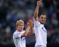 Fussball 1. Bundesliga: T Home Cup , Schalke 04 - VfB Stuttgart