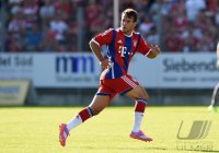 FUSSBALL 1. Bundesliga 14/15 Testspiel: Juan Bernat  (FC Bayern Muenchen)