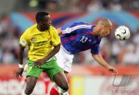 Fussball WM 2006: Togo - Frankreich
