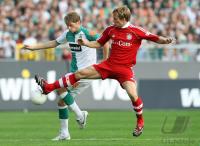 Fussball, 1. Bundesliga: Bremen - Bayern