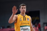 Basketball 1. Bundesliga 14/15 Hauptrunde:  Walter Tigers Tuebingen - Brose Baskets Bamberg