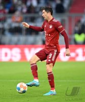 Fussball 1. Bundesliga Saison 21/22: FC Bayern Muenchen - SpVgg Greuther Fuerth