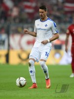 Fussball DFB Pokal Achtelfinale 15/16: FC Bayern Muenchen - SV Darmstadt 98