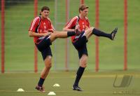 Fussball 1. Bundesliga: Training beim FC Bayern Muenchen