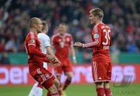 Fussball DFB Pokal Halbfinale 13/14: FC Bayern Muenchen - 1. FC Kaiserslautern