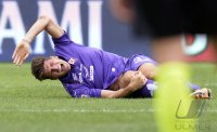 FUSSBALL SERIE A 2013/2014: Mario Gomez (AC Florenz) verletzt
