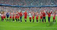 Fussball 1. Bundesliga :   JUBEL FC Bayern Muenchen