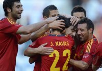 Fussball International Freundschaftsspiel: JUBEL Spanien