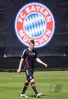 Fussball 1. Bundesliga: Abschluss Training beim FC Bayern Muenchen