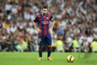 Fussball Primera Division El Clasico 14/15: Lionel Messi (Barca)