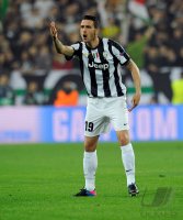 FUSSBALL INTERNATIONAL CHL VIERTELFINALE 12/13: Juventus Turin - FC Bayern Muenchen