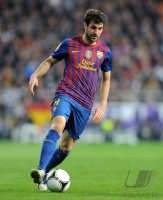 FUSSBALL International  COPA DEL REY  11/12:  Cesc Fabregas (Barca)