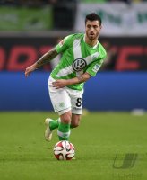 Fussball, 1. Bundesliga  Saison 2014/2015: VfL Wolfsburg - SC Freiburg