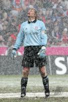 Fussball 1. Bundesliga: Bayern Muenchen - Hamburger SV, enttaeuscht.