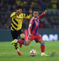 Fussball 1. Bundesliga Saison 14/15: Borussia Dortmund - FC Bayern Muenchen