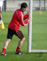 Fussball, Training der deutschen Nationalmannschaft