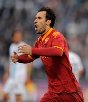 FUSSBALL SERIE A:  JUBEL Mirko Vucinic (AS Rom)