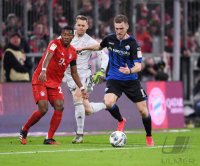 Fussball 1. Bundesliga Saison 19/20: FC Bayern Muenchen - SC Paderborn