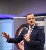 Politik, Wahlkampf CDU; Bundesgesundheitsminister Jens Spahn