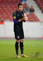 Fussball: Europa League Saison 2012/2013: Ciprian Tatarusanu (FC Steaua Bukarest)