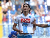 FUSSBALL SERIE A:  Cavani (Napoli)