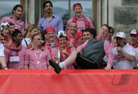 Fussball 1. Bundesliga :  JUBEL FC Bayern Muenchen