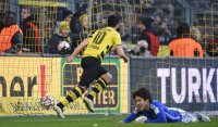 Fussball, 1. Bundesliga  Saison 2014/2015: Borussia Dortmund - Schalke 04