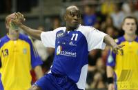 Handball-WM: Frankreich, GIRAULT am Ball