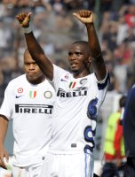 FUSSBALL SERIE A:  Samuel Eto'o , Eto  (Inter)