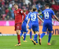 Fussball 1. Bundesliga Saison 15/16: FC Bayern Muenchen - SV Darmstadt 98