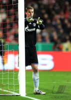 Fussball DFB Pokal 10/11 : Torwart Manuel Neuer (FC Schalke 04)