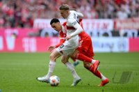 Fussball 1. Bundesliga  Saison  2025/2026  30. Spieltag FC Bayern Muenchen -  VfB Stuttgart