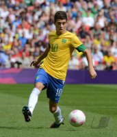 FUSSBALL Olympia 2012 FINALE: OSCAR (Brasilien)