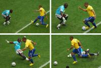 Fussball WM 2006: Achtelfinale Brasilien - Ghana