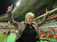 Fussball International Frauen Weltmeisterschaft  FINALE: JUBEL  Trainerin Silvia Neid