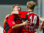 Fussball Bundesliga: Braunschweig - Reutlingen, jubel